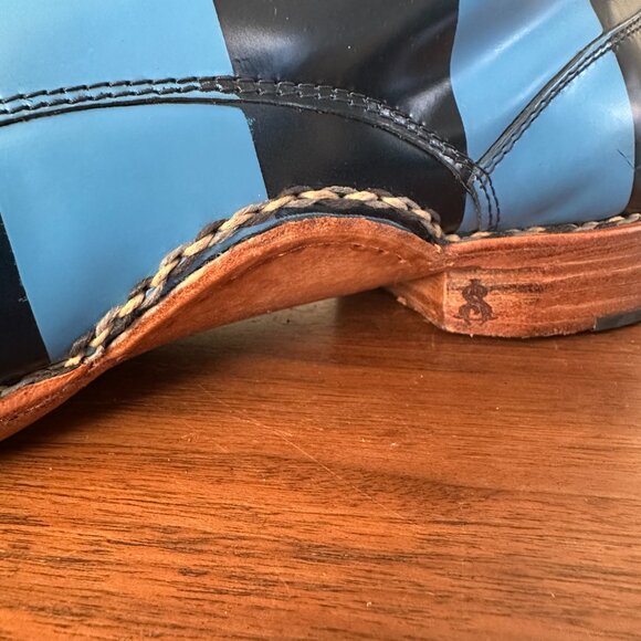 Office of Angela Scott Mr. Smith EU43 US M10 W11.5 Black and Blue Oxford - Picture 6 of 10